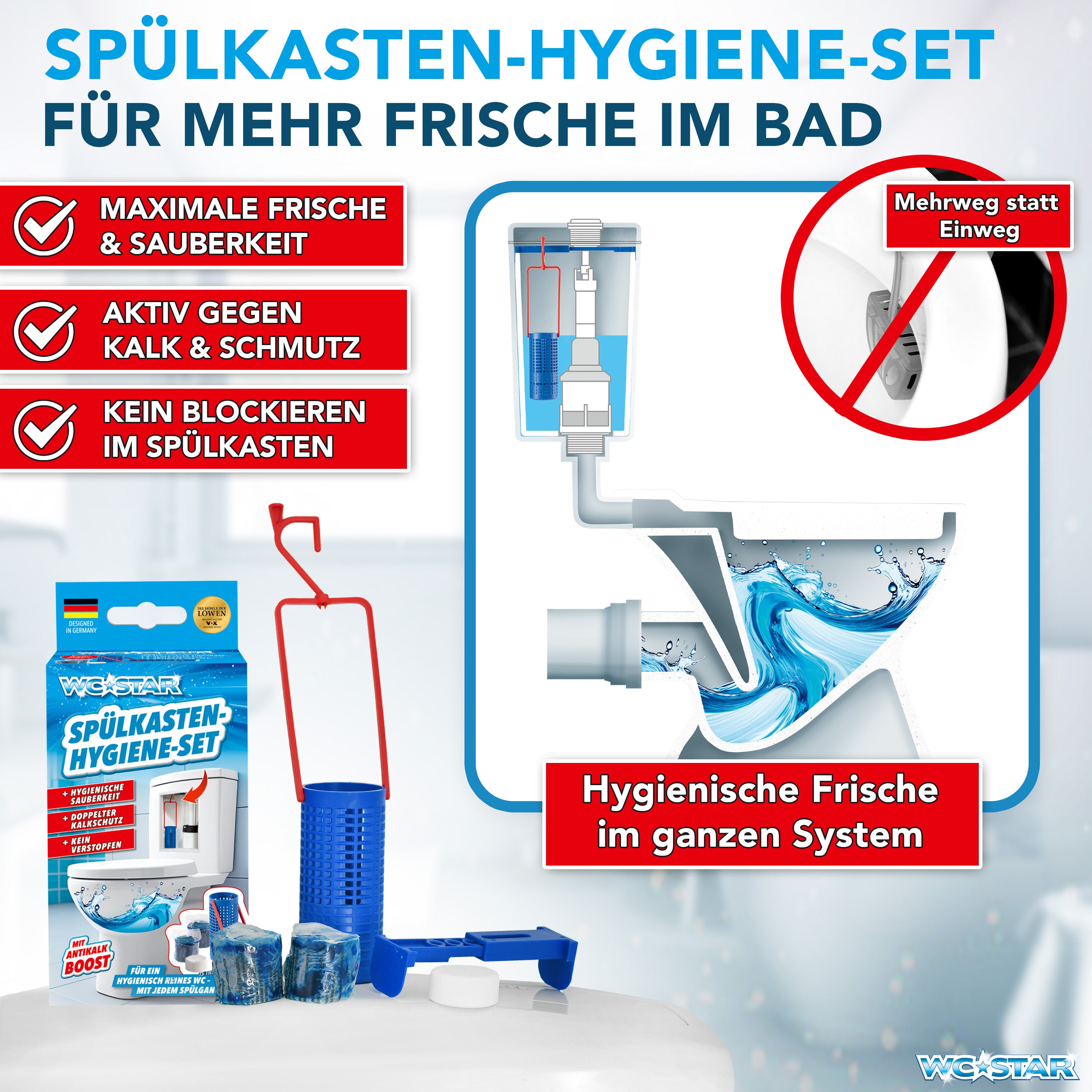 Vorteile von WC-Star.